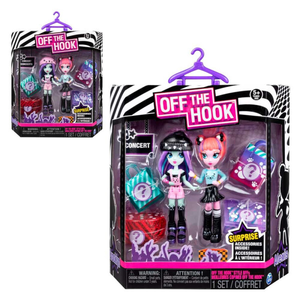 Игровой набор из двух стильных кукол Off the Hook Коктейльная вечеринка Алексис та Бруклин (SM74301 / 0021)
Игровой набор из двух стильных кукол Off the Hook Коктейльная вечеринка Алексис та Бруклин (SM74301 / 0021)
