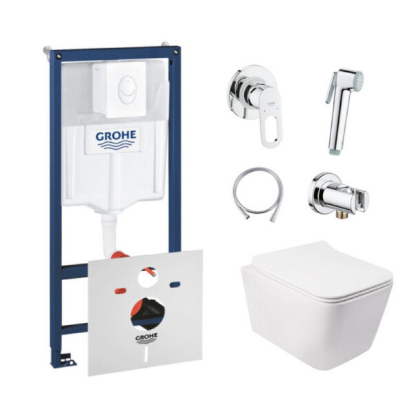 Инсталляция Grohe Rapid SL 38722001 с унитазом Q-tap Crow WHI 5170 с сиденьем + набор для гигиенического душа со смесителем Grohe BauLoop 111042, 38722001WHI5170111042
Инсталляция Grohe Rapid SL 38722001 с унитазом Q-tap Crow WHI 5170 с сиденьем + набор для гигиенического душа со смесителем Grohe BauLoop 111042, 38722001WHI5170111042