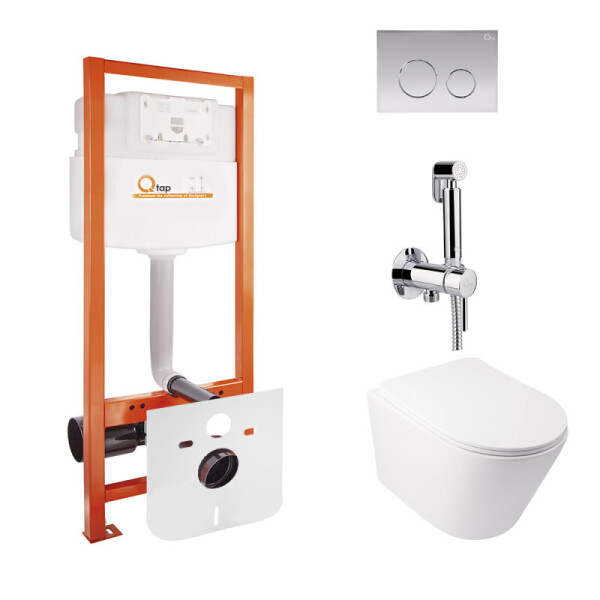 Инсталляция Q-Tap Nest M425-M11CRM с унитазом Q-tap Swan WHI 5178 с сиденьем + набор для гигиенического душа со смесителем Inspai-Varius V00440001 CRM, M425M11CRMWHI5178IVCRM001
Инсталляция Q-Tap Nest M425-M11CRM с унитазом Q-tap Swan WHI 5178 с сиденьем + набор для гигиенического душа со смесителем Inspai-Varius V00440001 CRM, M425M11CRMWHI5178IVCRM001