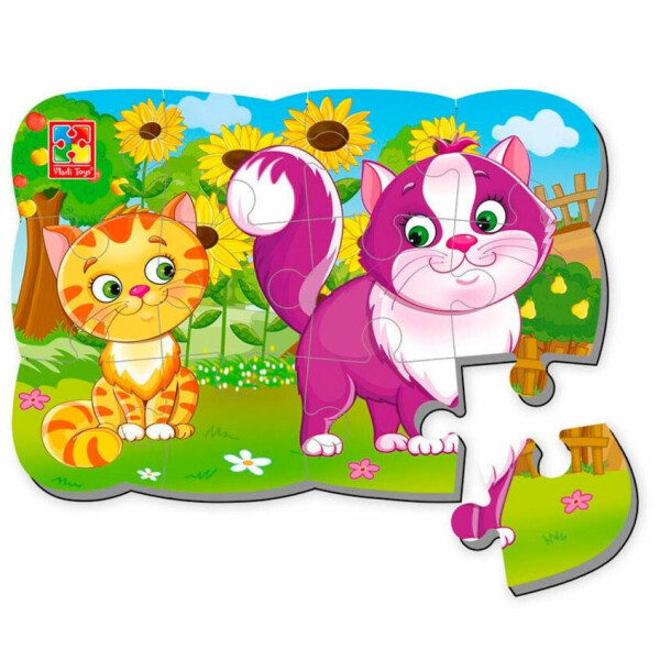 Пазлы на магните А5 "Котики" VT3205-73 (укр) 
Пазлы на магните А5 "Котики" VT3205-73 (укр)