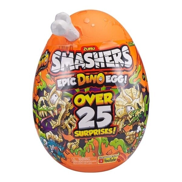 Игровой набор-сюрприз Zuru Smashers Dino Яйцо с аксессуарами (7448B)