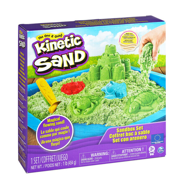 Набор песка для детского творчества Wacky-Tivities Kinetic Sand, зеленый, 454 г (71402G)
Набор песка для детского творчества Wacky-Tivities Kinetic Sand, зеленый, 454 г (71402G)