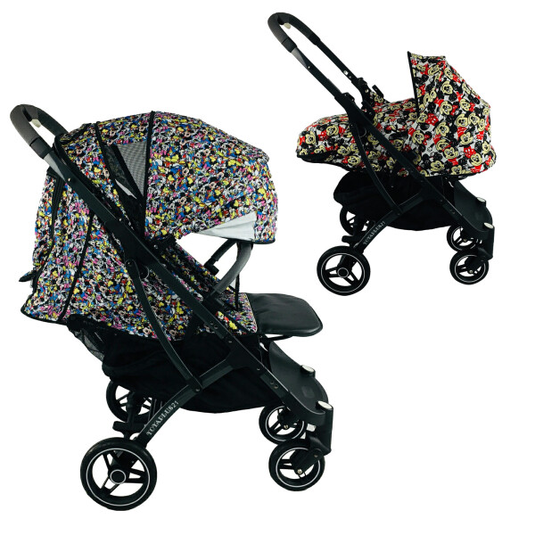 Коляска Yoya Plus Pro-21 2в1 на молнии с Большим дождевиком и Зонтом дисней Disney mix с люлькой дисней минни
Коляска Yoya Plus Pro-21 2в1 на молнии с Большим дождевиком и Зонтом дисней Disney mix с люлькой дисней минни