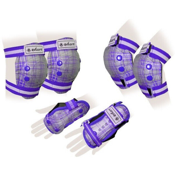 Защита детская наколенники, налокотники, перчатки ZEL SK-4678V-M CANDY (р-р M-8-12лет, фиолетовая) (шт.)
Защита детская наколенники, налокотники, перчатки ZEL SK-4678V-M CANDY (р-р M-8-12лет, фиолетовая) (шт.)