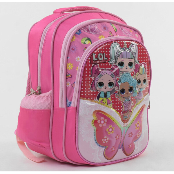 Рюкзак школьный Розовый 1 отделение, 2 кармана, 3D принт LOL 
Рюкзак школьный Розовый 1 отделение, 2 кармана, 3D принт LOL
