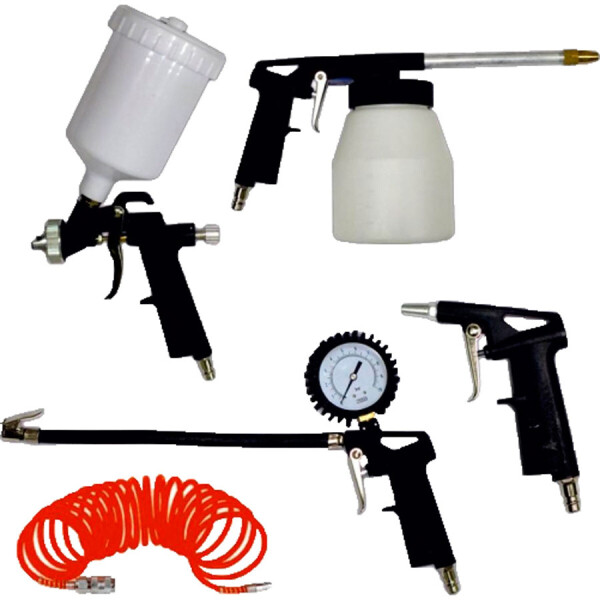 Набор пневмоинструмента Werk KIT-5PG 
Набор пневмоинструмента Werk KIT-5PG