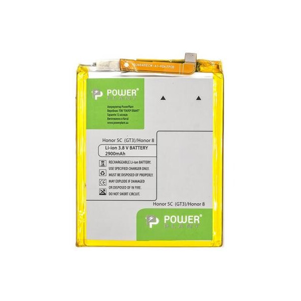 Аккумуляторная батарея PowerPlant Huawei Honor 8/ Honor 5C (GT3) (HB366481ECW) 2900mAh (SM150175)
Аккумуляторная батарея PowerPlant Huawei Honor 8/ Honor 5C (GT3) (HB366481ECW) 2900mAh (SM150175)