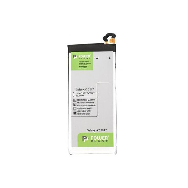 Аккумуляторная батарея PowerPlant Samsung Galaxy A7 2017 (EB-BA720ABE) 3600mAh (SM170401)
Аккумуляторная батарея PowerPlant Samsung Galaxy A7 2017 (EB-BA720ABE) 3600mAh (SM170401)