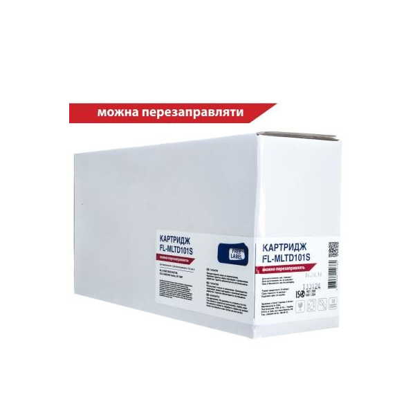 Картридж FREE Label SAMSUNG MLT-D101S (для ML-2160/ 2164/ 2165/ 2168, SCX-3400) (FL-MLTD101S)
Картридж FREE Label SAMSUNG MLT-D101S (для ML-2160/ 2164/ 2165/ 2168, SCX-3400) (FL-MLTD101S)