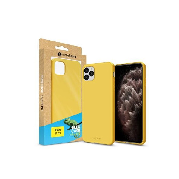 Чехол для моб. телефона MakeFuture Flex Case (Soft-touch TPU) Apple iPhone 11 Pro Yellow (MCF-AI11PYE)
Чехол для моб. телефона MakeFuture Flex Case (Soft-touch TPU) Apple iPhone 11 Pro Yellow (MCF-AI11PYE)