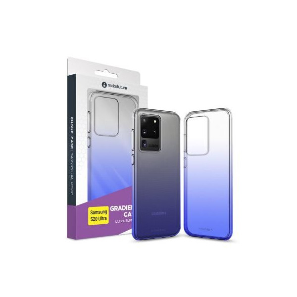 Чехол для моб. телефона MakeFuture Samsung S20 Ultra Air Gradient (TPU) Blue (MCG-SS20UBL)
Чехол для моб. телефона MakeFuture Samsung S20 Ultra Air Gradient (TPU) Blue (MCG-SS20UBL)