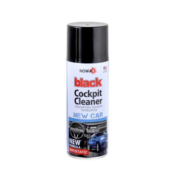 Полироль панели приборов NOWAX 200 мл Black Cockpit Cleaner New Car Новая машина (NX00205)
Полироль панели приборов NOWAX 200 мл Black Cockpit Cleaner New Car Новая машина (NX00205)