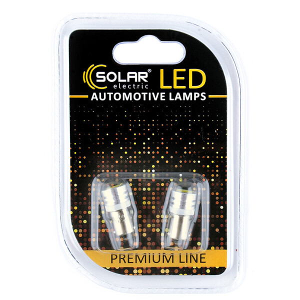 Светодиодные LED автолампы SOLAR Premium Line 12V T8.5 BA9s 1SMD 1W white блистер 2шт (SL1333)
Светодиодные LED автолампы SOLAR Premium Line 12V T8.5 BA9s 1SMD 1W white блистер 2шт (SL1333)