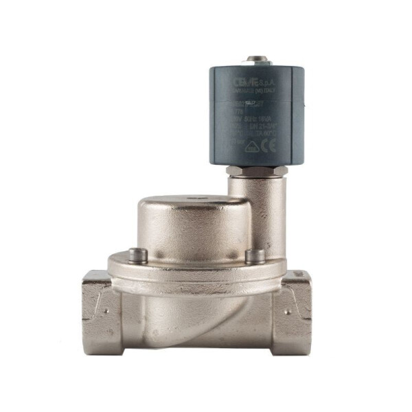 Клапан 3/4";, нормально-закрытый, 9015 TEF180C 230V 50 Hz, электромагнитный соленоидный, CEME, Италия
Клапан 3/4";, нормально-закрытый, 9015 TEF180C 230V 50 Hz, электромагнитный соленоидный, CEME, Италия
