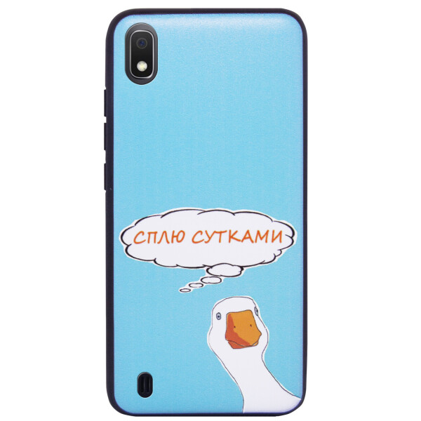 TPU+PC чехол ForFun для Samsung Galaxy A10 (A105F) Сплю сутками / Голубой (is_00000031564_10)
TPU+PC чехол ForFun для Samsung Galaxy A10 (A105F) Сплю сутками / Голубой (is_00000031564_10)