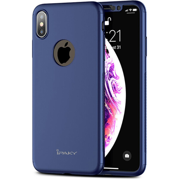 Чехол-накладка Ipaky 360° PC Full Protection PC Case Apple iPhone X/Xs Blue (bz_F_104523)
Чехол-накладка Ipaky 360° PC Full Protection PC Case Apple iPhone X/Xs Blue (bz_F_104523)