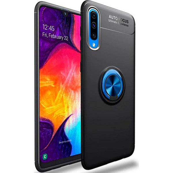 TPU Deen ColorRing под магнитный держатель для Samsung Galaxy A50 (A505F) (Черный / Синий) (700656)
TPU Deen ColorRing под магнитный держатель для Samsung Galaxy A50 (A505F) (Черный / Синий) (700656)