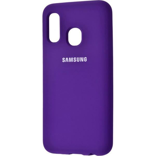 Silicone case Full Protective для Samsung Galaxy A40 (A405F) (Фиолетовый / Purple) (708989)
Silicone case Full Protective для Samsung Galaxy A40 (A405F) (Фиолетовый / Purple) (708989)