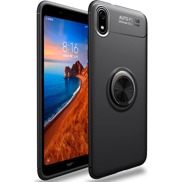 TPU Deen ColorRing под магнитный держатель для Xiaomi Redmi 7A (Черный / Черный) (713360)
TPU Deen ColorRing под магнитный держатель для Xiaomi Redmi 7A (Черный / Черный) (713360)
