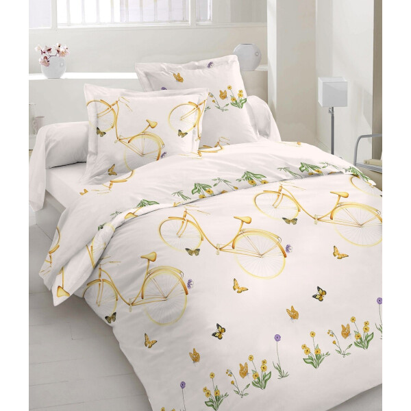Комплект постельного белья (10081) Time Textile 150х220 см (2шт) Разноцветный 
Комплект постельного белья (10081) Time Textile 150х220 см (2шт) Разноцветный