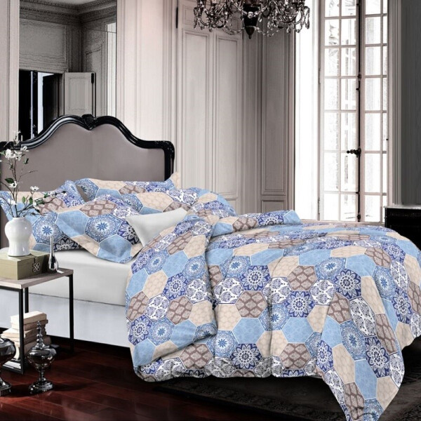 Комплект постельного белья Ромб НШ 200х220 см Бежево-голубой
Комплект постельного белья Ромб НШ 200х220 см Бежево-голубой