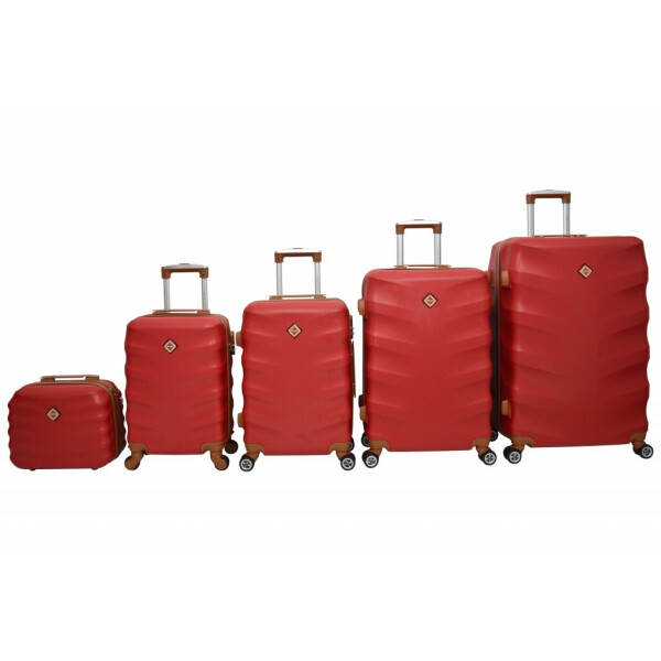 Чемодан набор 5 шт. Bonro Бордовый 
Чемодан набор 5 шт. Bonro Бордовый