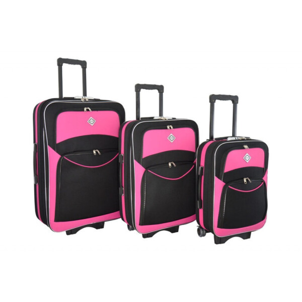 Чемодан набор 3 шт. Bonro Черно-розовый
Чемодан набор 3 шт. Bonro Черно-розовый