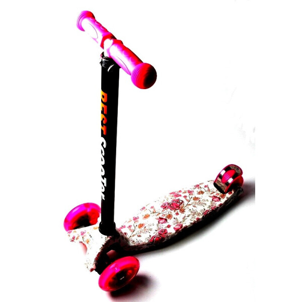 Детский трехколесный самокат Scooter MAXI со светящимися колесами и рисунком, Flowers. Roses
Детский трехколесный самокат Scooter MAXI со светящимися колесами и рисунком, Flowers. Roses