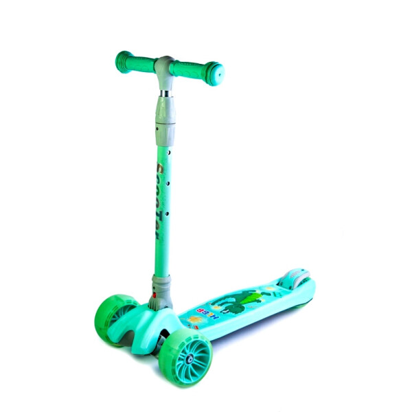 Детский трехколесный самокат Scooter Smart Zoo со складной ручкой и светящимися колесами, Small crocodile
Детский трехколесный самокат Scooter Smart Zoo со складной ручкой и светящимися колесами, Small crocodile