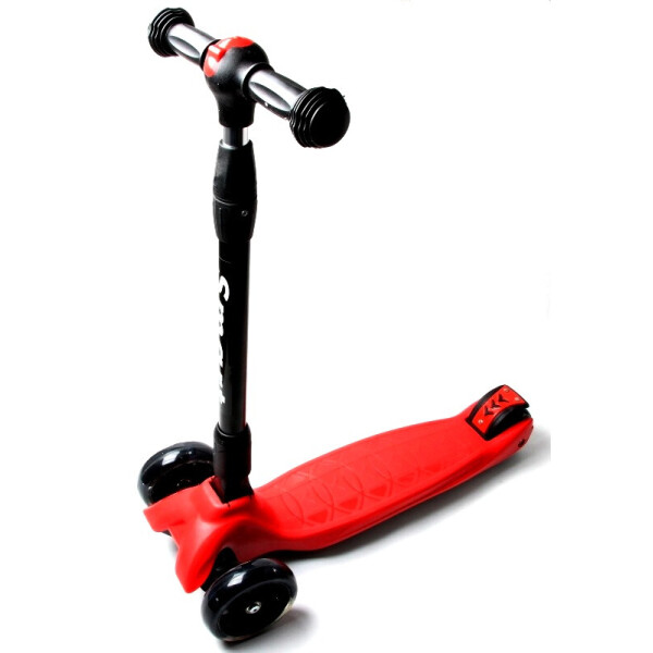 Детский трехколесный самокат Scooter Smart со светящейся музыкальной платформой и складной ручкой, Red
Детский трехколесный самокат Scooter Smart со светящейся музыкальной платформой и складной ручкой, Red