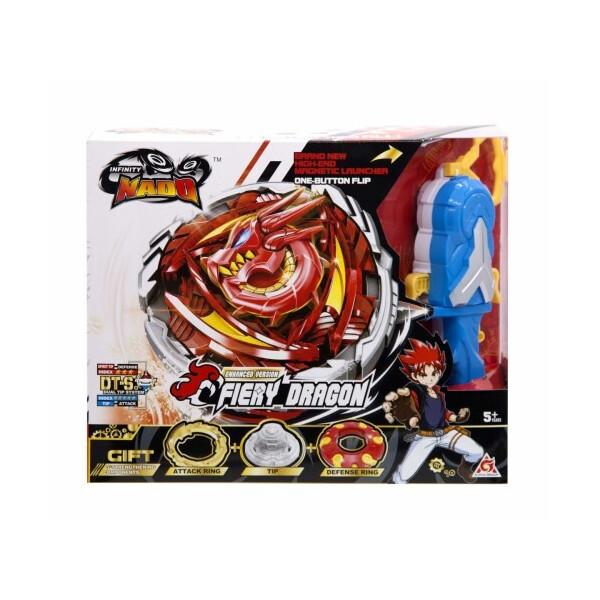Волчок Auldey Infinity Nado V серия Advanced Fiery Dragon Огненный Дракон (YW634402)
Волчок Auldey Infinity Nado V серия Advanced Fiery Dragon Огненный Дракон (YW634402)