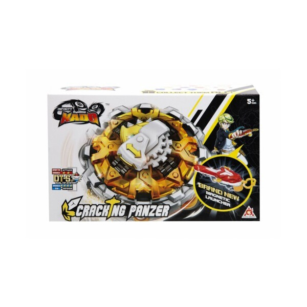 Волчок Auldey Infinity Nado V серия Original Cracking Panzer Быстрый Панцирь (YW634304)
Волчок Auldey Infinity Nado V серия Original Cracking Panzer Быстрый Панцирь (YW634304)