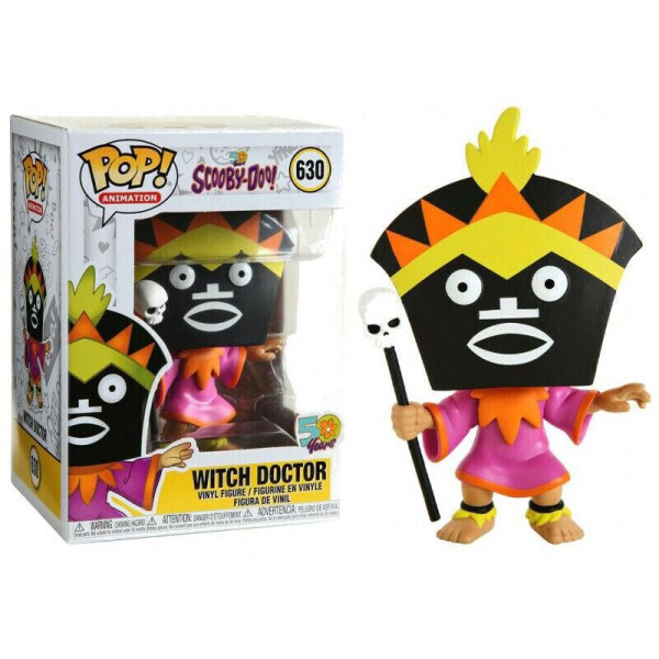 Фигурка Funko Pop Фанко Поп Колдун Скуби Ду Scooby Doo Witch Doctor 10 см cartoon SD WD 630
Фигурка Funko Pop Фанко Поп Колдун Скуби Ду Scooby Doo Witch Doctor 10 см cartoon SD WD 630