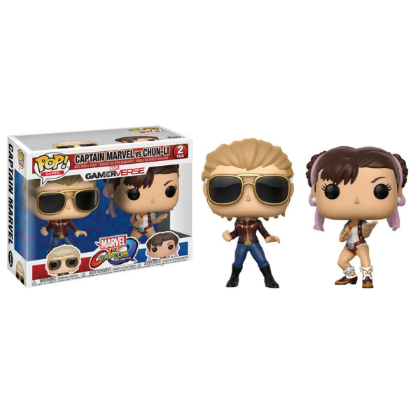 Набор фигурок Funko Pop Фанко Поп Марвел Капитан Марвел против Чун Ли Captain Marvel vs Chun Li 10 см M CM Cl
Набор фигурок Funko Pop Фанко Поп Марвел Капитан Марвел против Чун Ли Captain Marvel vs Chun Li 10 см M CM Cl