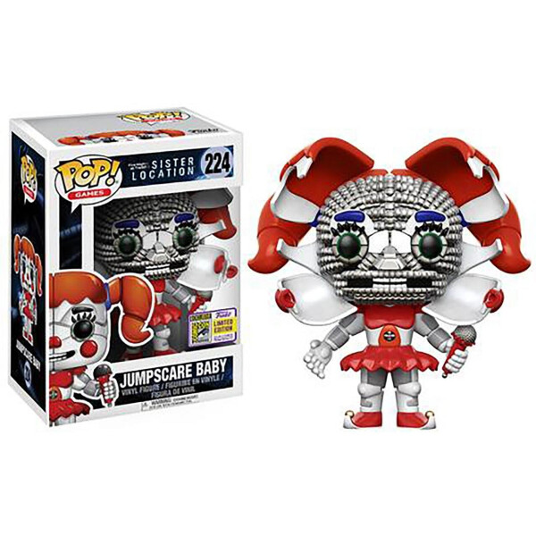 Фигурка Funko Pop Фанко Поп Пять ночей с Фредди Детка Эксклюзив Sister Location Baby 10 см FN B 224
Фигурка Funko Pop Фанко Поп Пять ночей с Фредди Детка Эксклюзив Sister Location Baby 10 см FN B 224