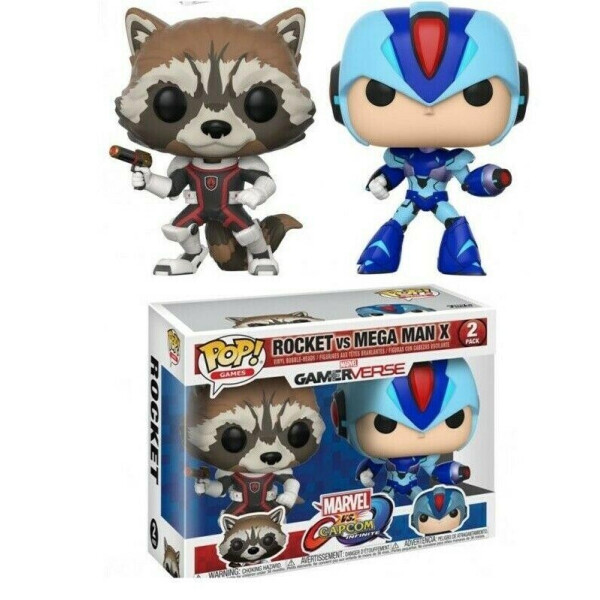 Набор фигурок Funko Pop Реактивный Енот и Мегамен Икс 2-pack Rocket vs Megaman X Games Marvel vs Capcom MC RM
Набор фигурок Funko Pop Реактивный Енот и Мегамен Икс 2-pack Rocket vs Megaman X Games Marvel vs Capcom MC RM