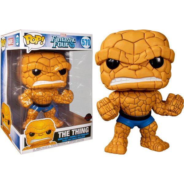 Фигурка Funko Pop Фанко Поп Существо Фантастическая четверка MARVEL Fantastic Four The Thing 10 cм M TT570
Фигурка Funko Pop Фанко Поп Существо Фантастическая четверка MARVEL Fantastic Four The Thing 10 cм M TT570