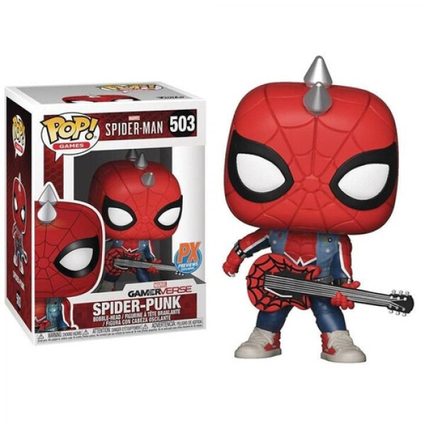 Фигурка Funko Pop Фанко Поп Человек Паук Паук Панк Spider Man Spider Punk 10 см SM SP 503
Фигурка Funko Pop Фанко Поп Человек Паук Паук Панк Spider Man Spider Punk 10 см SM SP 503