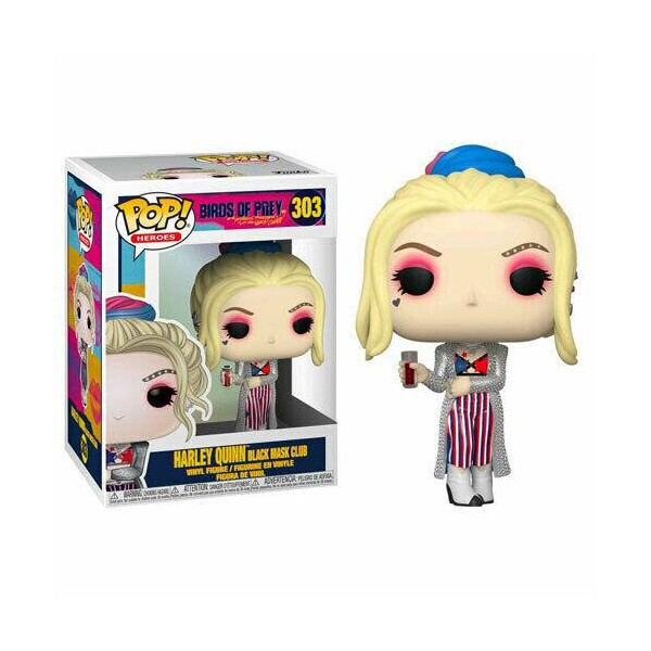 Фигурка Funko Pop Фанко Поп Хищные птицы Харли Клуб Черных Масок Birds of Prey Harley Quinn 10 cм BOP HQ 303
Фигурка Funko Pop Фанко Поп Хищные птицы Харли Клуб Черных Масок Birds of Prey Harley Quinn 10 cм BOP HQ 303