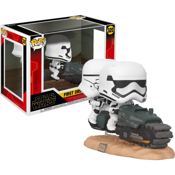 Фигурка Funko Pop Фанко Поп Звёздные войны Эпизод 9 Штурмовики первого ордена на спидере 15 см SW FS 320
Фигурка Funko Pop Фанко Поп Звёздные войны Эпизод 9 Штурмовики первого ордена на спидере 15 см SW FS 320