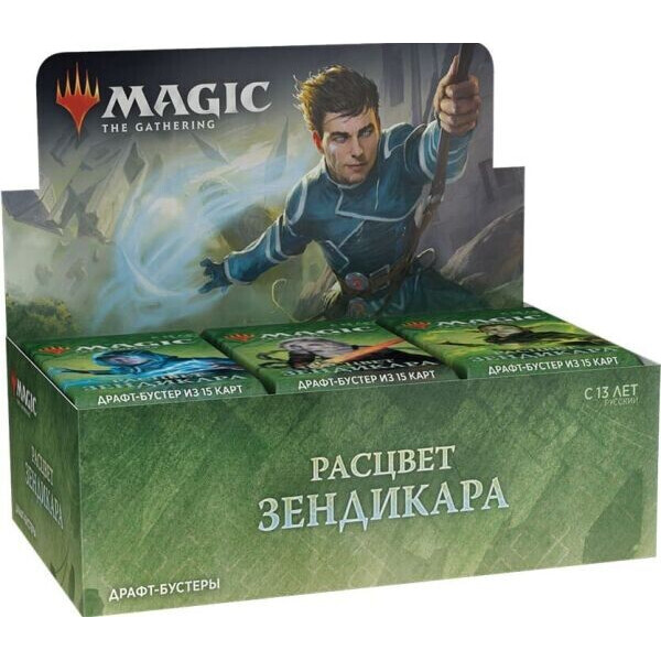 Настольная игра Wizards of the Coast Расцвет Зендикара - дисплей бустеров Magic The Gathering рус.
Настольная игра Wizards of the Coast Расцвет Зендикара - дисплей бустеров Magic The Gathering рус.