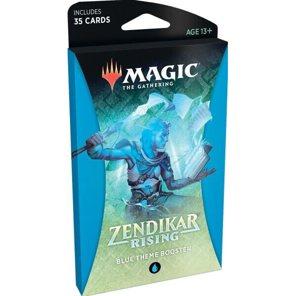 Настольная игра Тематический бустер Zendikar Rising Синий англ. Magic The Gathering
Настольная игра Тематический бустер Zendikar Rising Синий англ. Magic The Gathering