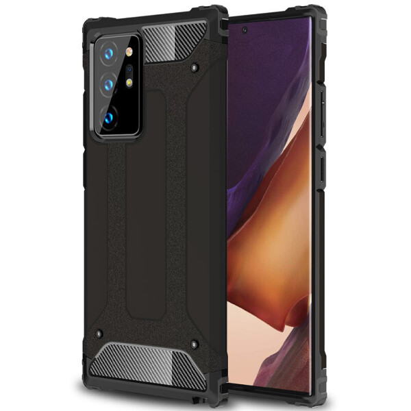 Бронированный противоударный TPU+PC чехол Immortal для Samsung Galaxy Note 20 Ultra (Черный) (928050)
Бронированный противоударный TPU+PC чехол Immortal для Samsung Galaxy Note 20 Ultra (Черный) (928050)
