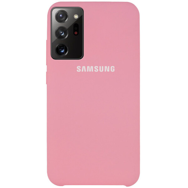 Чехол Silicone Cover (AAA) для Samsung Galaxy Note 20 Ultra (Розовый / Light pink) (927829)
Чехол Silicone Cover (AAA) для Samsung Galaxy Note 20 Ultra (Розовый / Light pink) (927829)