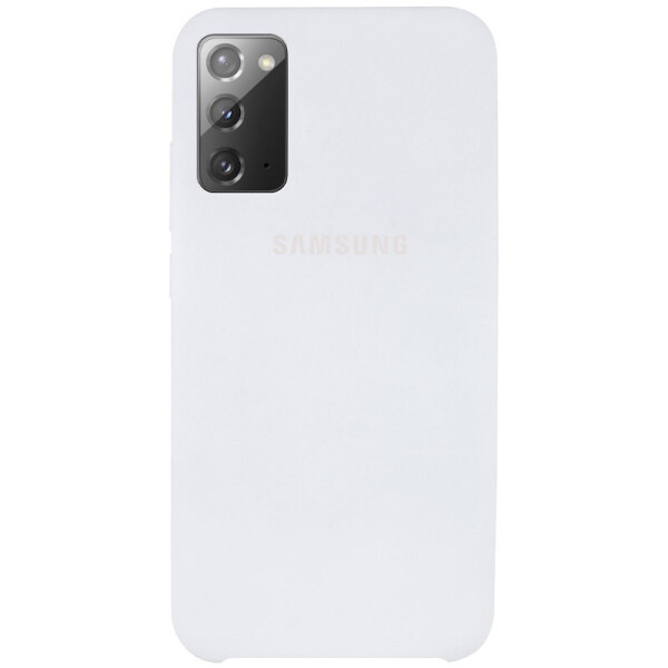 Чехол Silicone Cover (AAA) для Samsung Galaxy Note 20 (Белый / White) (927808)
Чехол Silicone Cover (AAA) для Samsung Galaxy Note 20 (Белый / White) (927808)