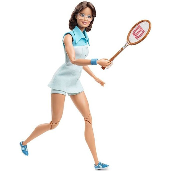 Кукла Barbie Вдохновляющие женщины Билли Джин Кинг Inspiring Women Billie Jean King Collectible Doll GHT85
Кукла Barbie Вдохновляющие женщины Билли Джин Кинг Inspiring Women Billie Jean King Collectible Doll GHT85