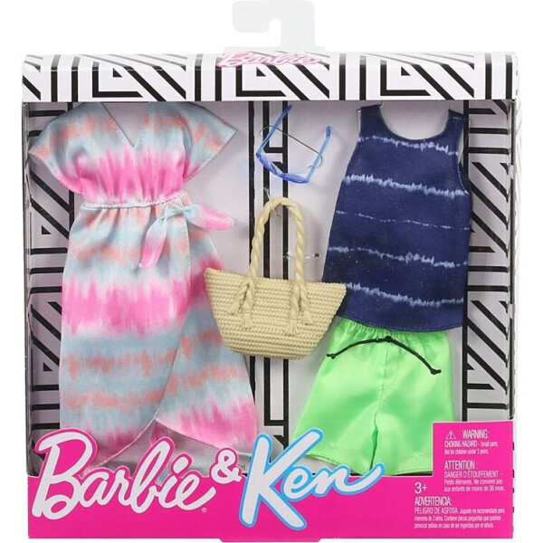 Одежда для кукол и Кена Barbie Fashion Pack with Outfit and Accessory for Barbie and Ken Doll 3 GHX71
Одежда для кукол и Кена Barbie Fashion Pack with Outfit and Accessory for Barbie and Ken Doll 3 GHX71
