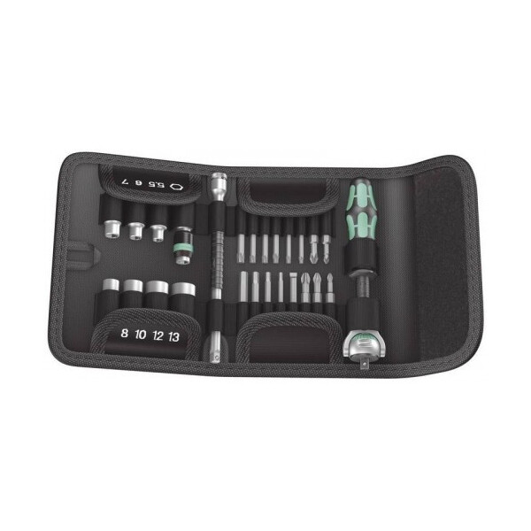 Набор с трещоткой Wera Kraftform Kompakt Zyklop Speed, привод 1/4";, метрический (05051045001)
Набор с трещоткой Wera Kraftform Kompakt Zyklop Speed, привод 1/4";, метрический (05051045001)