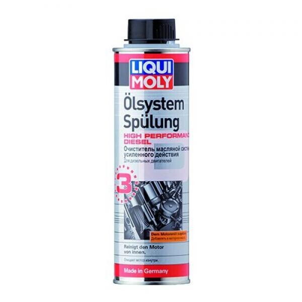 Промывка масляной системы дизельного двигателя Liqui Moly High Performance Diesel 300 мл
Промывка масляной системы дизельного двигателя Liqui Moly High Performance Diesel 300 мл