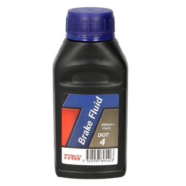 Тормозная жидкость TRW PFB425 DOT4 0.25 л 
Тормозная жидкость TRW PFB425 DOT4 0.25 л